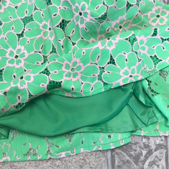 Lilly Pulitzer Hyacinth lace circle skirt - Picture 2 of 5